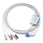 For Artema S&W Compatible Direct-Connect ECG Cable and leadwires 3Lead AHA