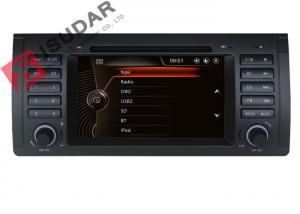 China Classic Front Panel BMW E39 Sat Nav Automotive Dvd Player Efficient Heat Dissipation factory