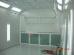 Water Curtain Paint Room Customized Large Industrial For Train / Aircraft Parts