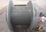 Q355D Steel 300m Cable Winding Drum, Main Components Of Tower Crane