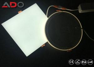 China 1320LM PC + Aluminum Slim Recessed LED Panel Light 12W / LED Kitchen Ceiling Lights factory
