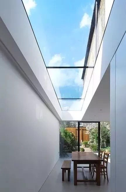 Laminated Curb Mount Glass Aluminum Skylight Windows