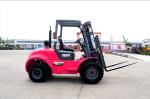 Customizable Diesel Rough Terrain Forklift Truck Wheel Base 1850 mm