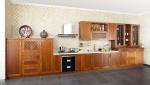 Maple solid wood kitchen cabinet set