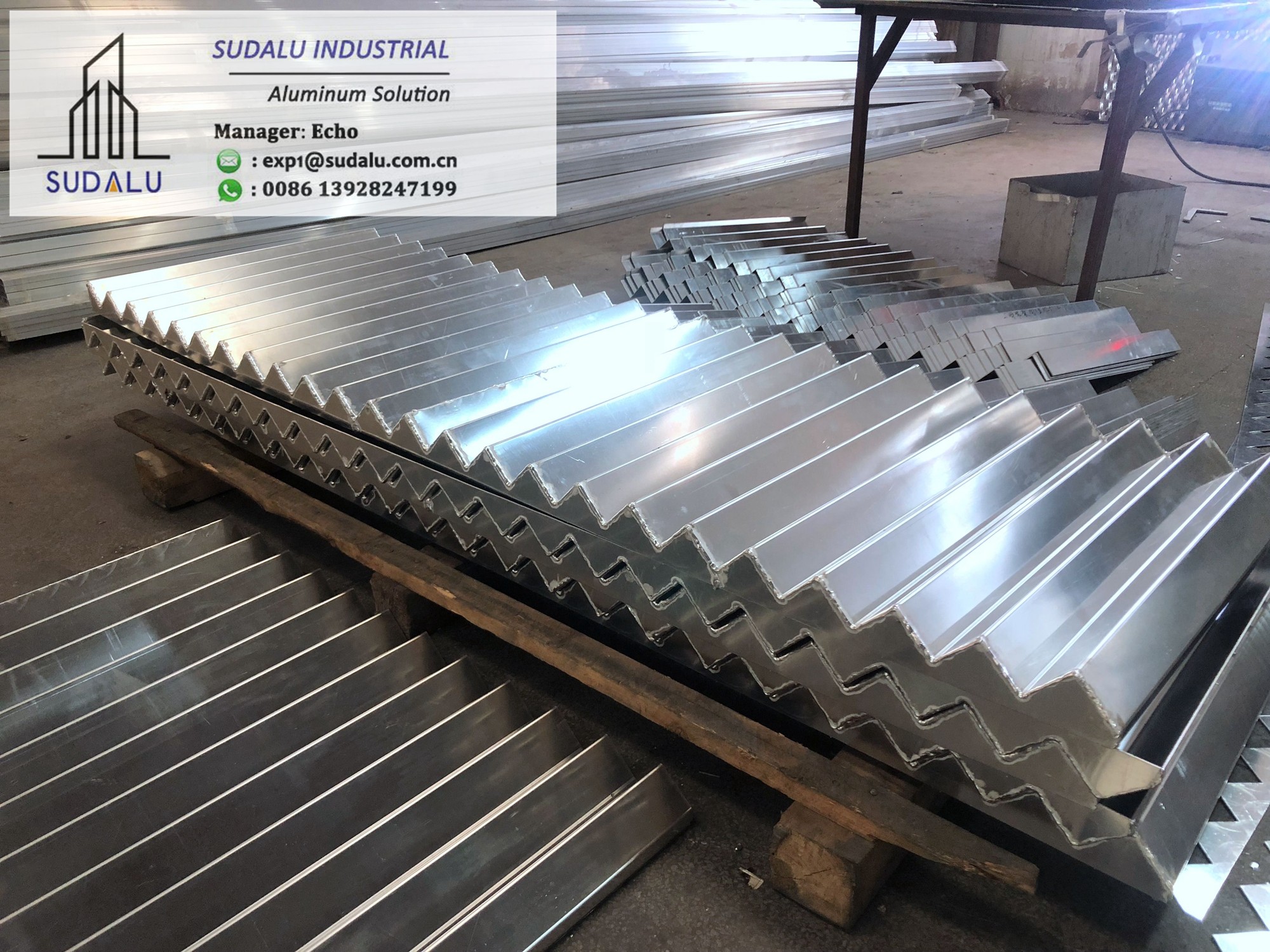 SUDALU Aluminum Solid Panel Bending Aluminum Panel Welding Shape Aluminum Solid Panel