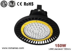 China 150 DEG High power sport UFO Led High Bay , highbay led lights Ra &gt;80 factory