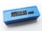 Mini Container Shape PVC USB flash Drive Customized Logo Pen drive 32Gb