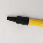 Outdoor Deck Brush Heavy Duty Push Broom Long Handle Stiff Bristle Broom