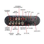 D800 Professional DJ/Karaoke Bluetooth Digital Amplifier Board 2.0 Channel 12V
