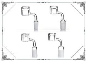 China 90 Degree Quartz Thermal Banger Nail 14mm Male Female In Clear Color factory