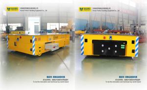 China battery powered industrial trackless transfer flat cart for casting factory factory