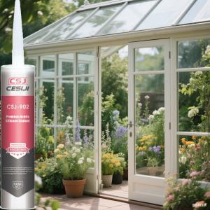 Smooth Finish Fast Curing Silicone Sealant With Strong Adhesion