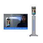 WDR Living Detection Facial Scan Thermometer Biometric Temperature Scanner Kiosk