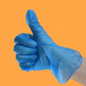 China Soft Latex Free Disposable Vinyl Glove Powder Free Puncture Resistance factory