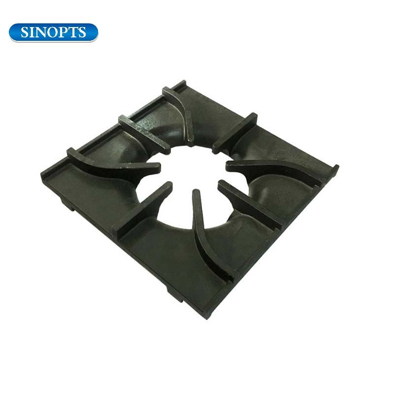 Cast Iron Compact Gas Stove Enamel Pan Support