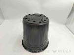 Series 7 Black plastic plant pot BN190