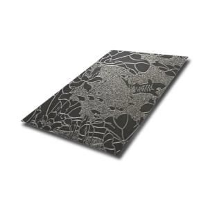 China Custom Etched Stainless Steel Plates With Patterns JIS Standard SS Steel Sheet factory