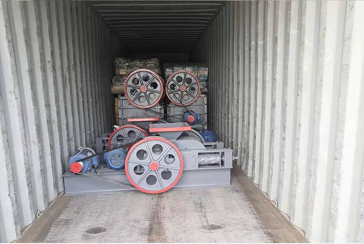 Gold Ore 380V Double Roll Crusher Machine