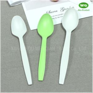 China Disposable Bioplastic Spoon Made From Corn Starch-Biodegradable Products Perfect For Your Earth-Friendly Home,Parties factory