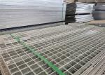 ISO9001 Silver Color Steel Driveway Grates Grating For Road Flyover