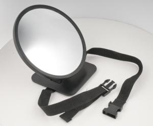 China Round Baby Car Mirror / Backseat Baby Mirror With Diameter 19.5cm Big Size factory