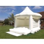 White Inflatable Bounce House Commercial Inflatable Wedding Bounce House With