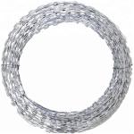 Anti-Corrosion GI Razor Wire Barrier Concertina Barbed Wire Rolls for Airport