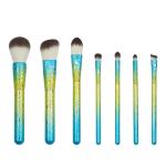 High end Makeup Brush Set 7 Pcs Durable Gradient Color Vegan Beauty Tool