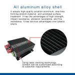 30A 390W DC Battery Charger For 12V Batteries Temperature Compensated Lightweigh