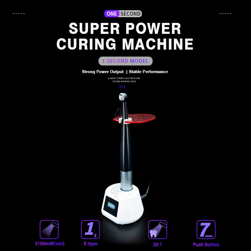 Wireless Dental Curing Led Light 240VA 1 Second Cure Lamp