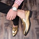OEM Mens Leather Slip On Dress Shoes Rubber Bottom Men'S Tassel Dress Loafers