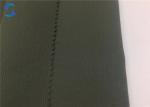 Green 87gsm 240T Jacquard Clothing Fabric Plain Dyed