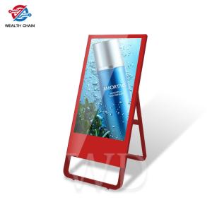 China Easy Carry Red CE Approval AC100V Wireless Digital Signage Solutions factory