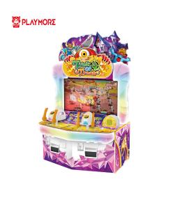 China 42&quot;LCD CE ETL Kids Ticket Video Arcade Game Machines 3 Players 400W factory