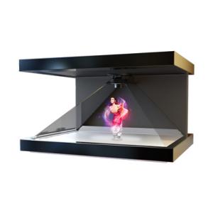 China 270 Deg 3D Holographic Projection Pyramid Display Advertising Player 1920x1080 Resulution factory