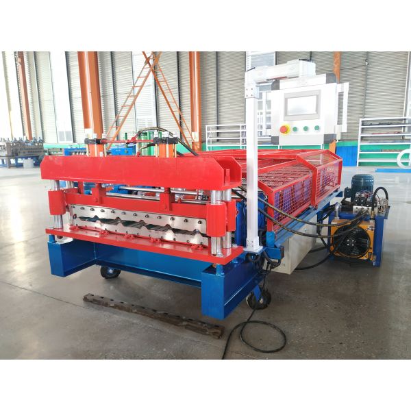 Steel Panel Trapezoidal IBR Sheet Roll Forming Machine