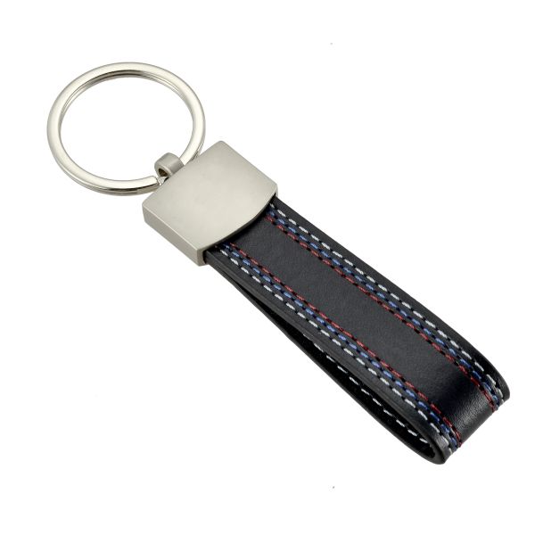 China Keychain Leather Key Rings Elegant and Practical Key Holder factory