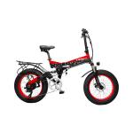 1000W 20 Inch Fat Tire Folding Electric Bike , ODM Electric Folding Bike 20 Inch