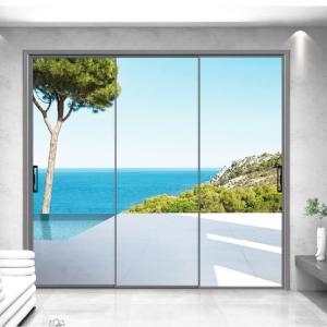 China Modern Design Aluminum Lift Sliding Doors With 1.4mm Wall Thickness And Double Glass factory