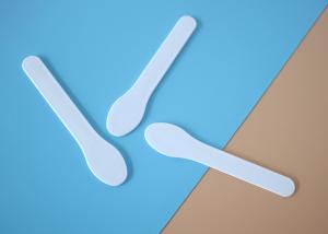 China 96.7mm HDPP Plastic Cosmetic Spatula Scoop For Skincare Jar factory