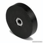 rubber coated male screw pot silicone magnet N42 with amazing strong pull force