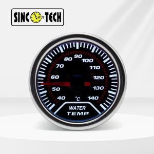 China Size 2'' 6144T Water Temp Gauge Meter SINCO TECH Auto Mobile Led Display 12V factory