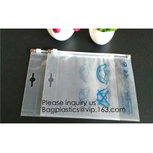 China Metal Clip Zipper Slider Closure Bags, Zip Envelope, Clear Color A5 Size Paper Document File Invoice Bill Zipper Bag Pen factory