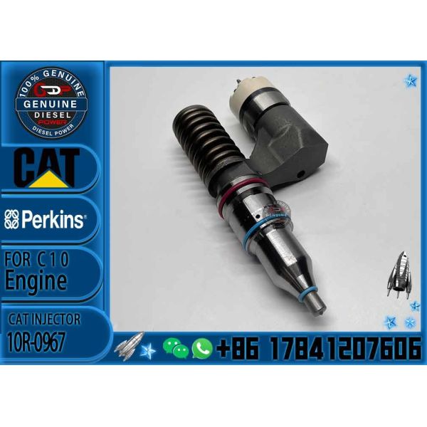 Common Rail Fuel Injector 10R-0967 229-5918 212-3464 10R-0725 874-822 For Caterpillar C10 Excavator