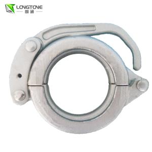 China DN125 Forged Steel Clamps High Work Pressure For Concrete Pump factory