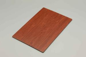 China Scratch-resistant Maroon walnut Aluminum Composite Panel 4MM 1.22*2.44m factory