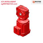 1.5KW Hollow Shaft Gear Motor 3HP SF57 DRN90L4 10.80 M2A 95NM High Efficiency
