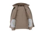 Pure Color Lapel Work Coats Jackets Delicate Handmade Embroidery For Winter