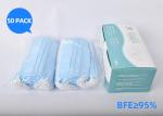 Antibacterial Disposable Facial Mask High Breathability OEM ODM Available