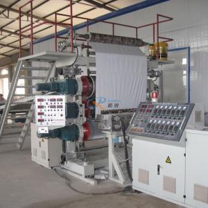 China 1220mm 6mm Glossy PVC Marble Sheet Making Machine factory